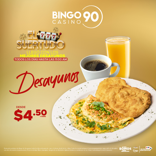 Desayuno bingo 90
